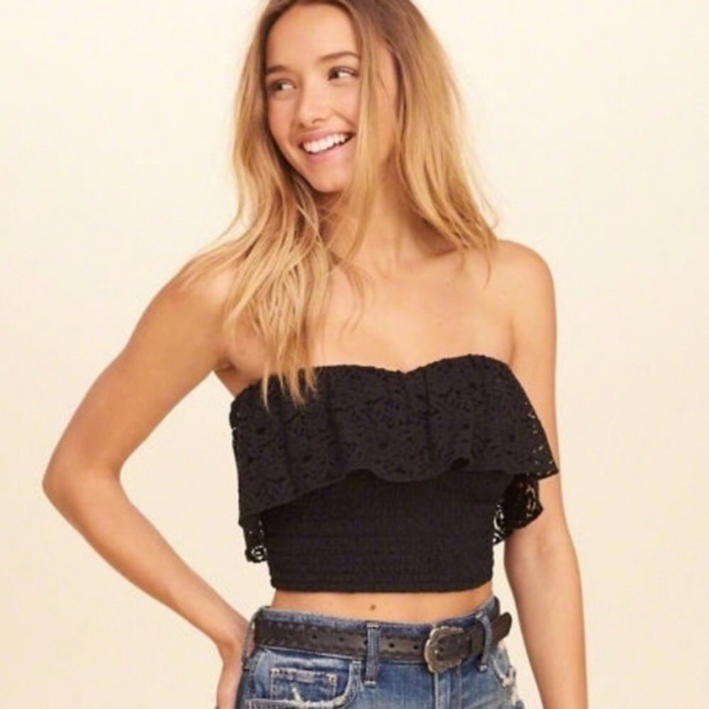 Cute hollister tube top